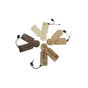 NFC Einkaufswagenlöser "Shoppy" aus Holz