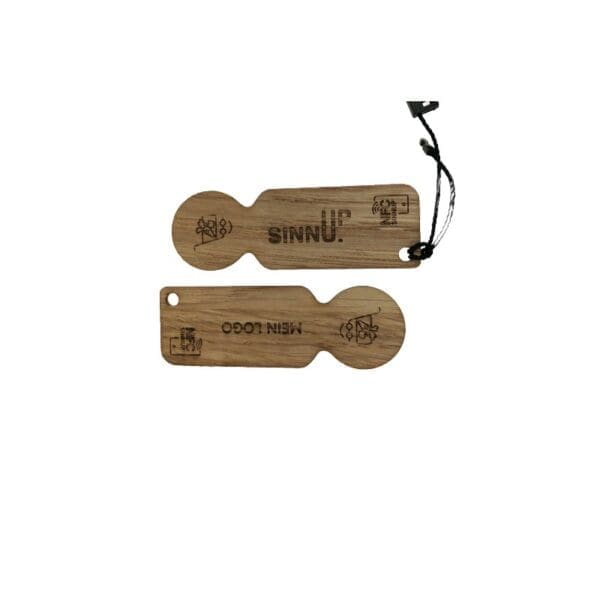 NFC Einkaufswagenlöser "Shoppy" aus Holz