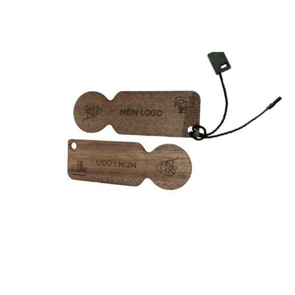 NFC Einkaufswagenlöser "Shoppy" aus Holz