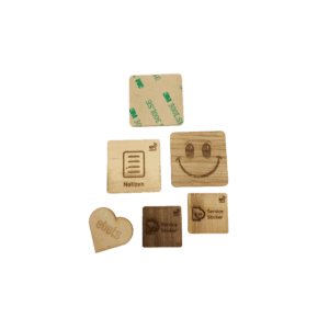 NFC Holzsticker