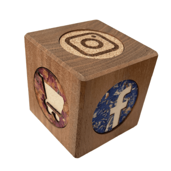NFC Social Media Cube