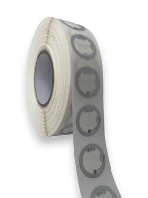 NFC Sticker NXP NTAG 213, Durchmesser 40mm, transparent