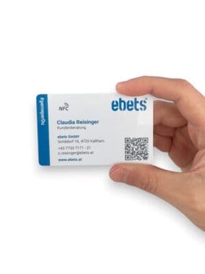 NFC Visitenkarte PVC