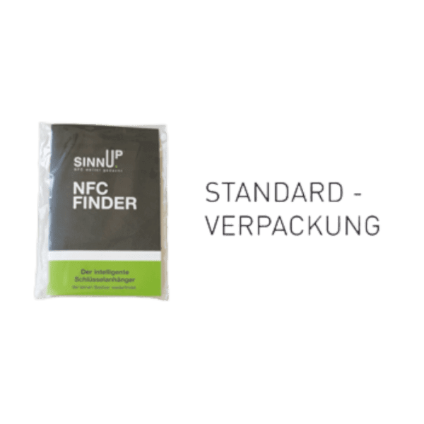 Schlüsselanhänger NFC Fundsystem Holz