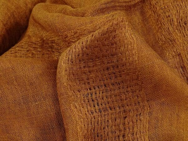 Pashmina Schal Damen, Kaschmir Feeling - Stolen Schultertuch für Frauen, Größe:  70 x 180 cm - orange Kupfer