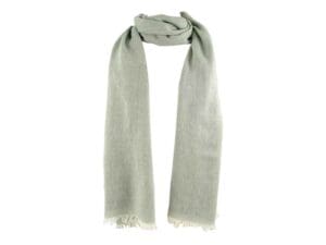 Pashmina Schal Damen, Kaschmir Feeling - Stolen Schultertuch für Frauen, Größe: ca 180 x 70 cm - Grau