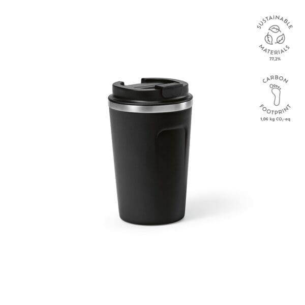 Reisebecher Limpopo recy. Edelstahl 490 ml