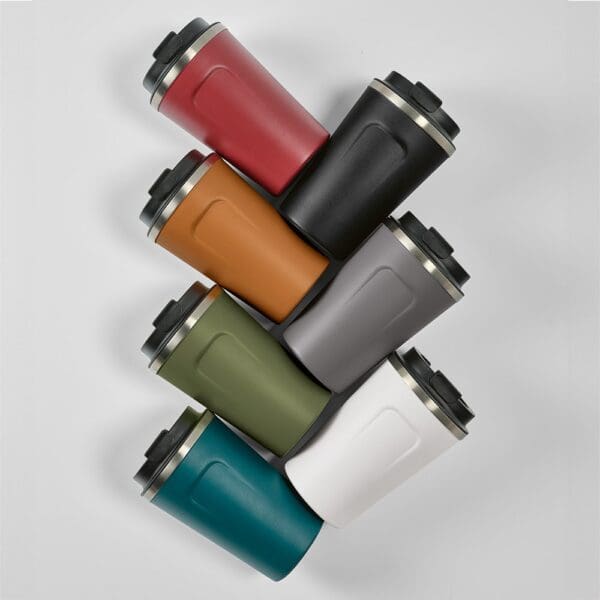 Reisebecher Limpopo recy. Edelstahl 490 ml