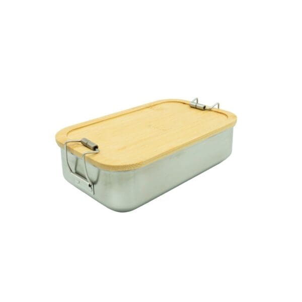 Lunchbox aus Edelstahl ( 21.5 x 14 x 7.3 cm )