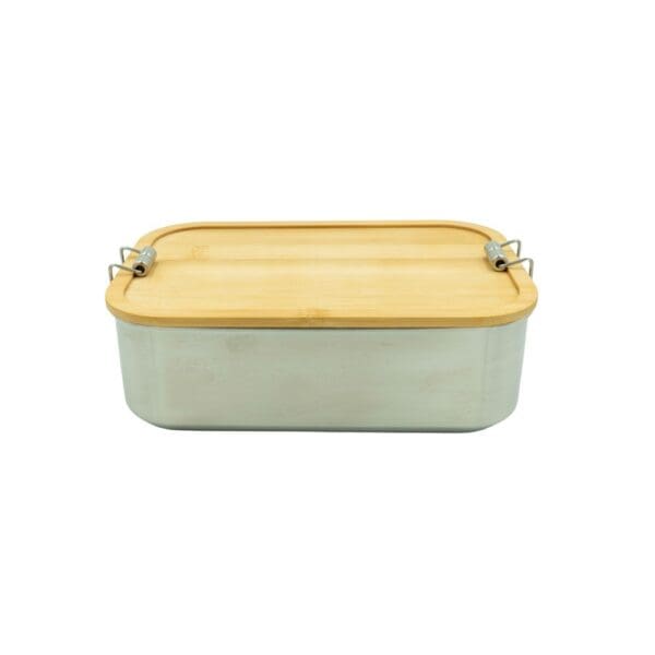 Lunchbox aus Edelstahl ( 21.5 x 14 x 7.3 cm )