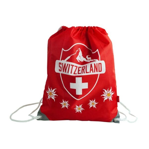 SWISS ETHNO Turnbeutel mit Sicherheits Reflektoren