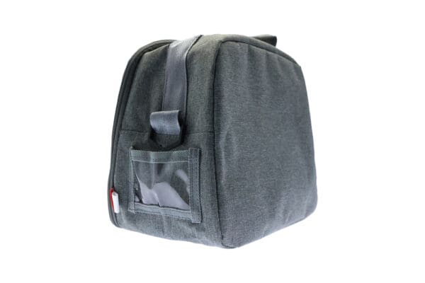 Isolierte Bento-Tasche 'Matsue', meliertes Grau RPET