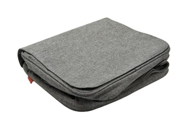 Isotherme Bento-Lunchbag 'Hakone', aus RPET, grau meliert
