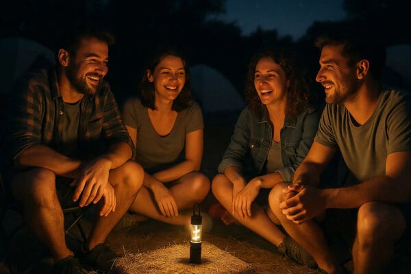 Laterne/Taschenlampe Wiederaufladbare 2-in-1 'Omega'
