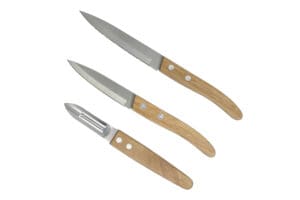 Set mit 3 Küchenmessern 'Napoli'