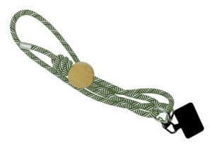 Smartphone-Lanyard 'Madrid', kaki RPET