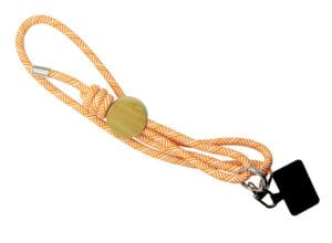 Smartphone-Lanyard 'Madrid', orange RPET