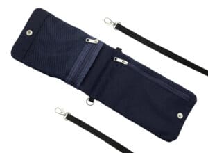 Täschchen 'Toledo', Polycotton Mitternachtsblau