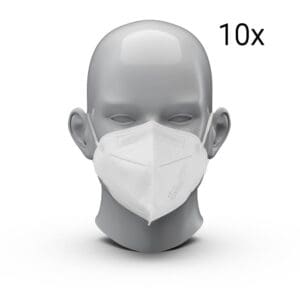 Atemschutzmaske "Easy2breathe" FFP2 NR,nur CE, 10er Set