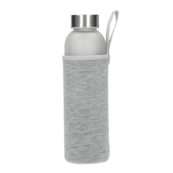 Glasflasche mit Hülle "Iced" 0,45 l