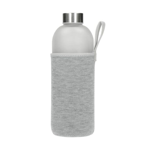 Glasflasche mit Hülle "Iced" 1,0 l
