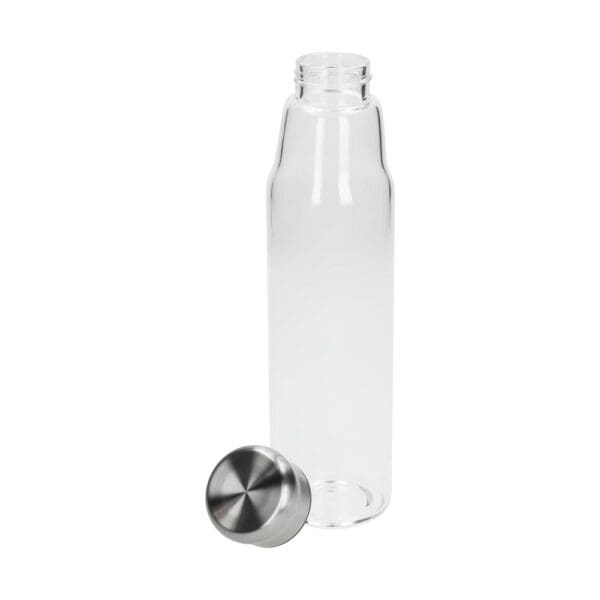 Glasflasche mit Hülle "Life" 0,7 l