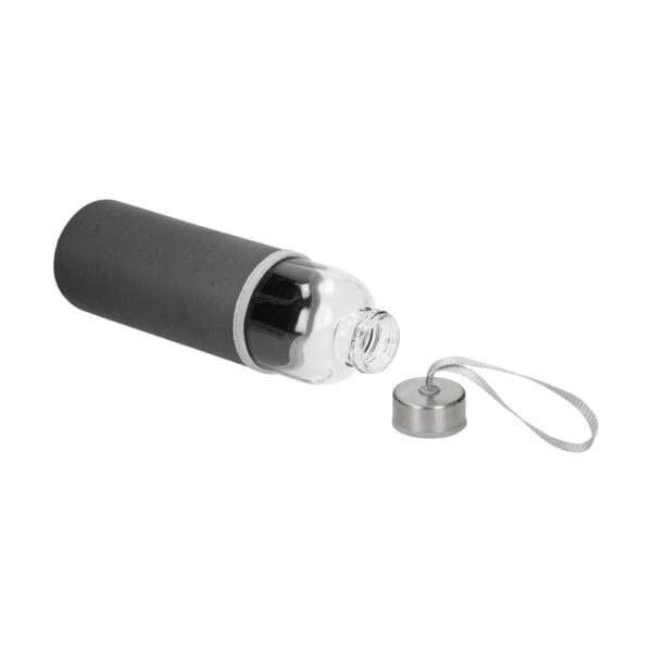 Glasflasche mit Hülle "Pure", 0,7l