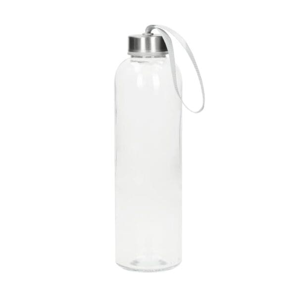 Glasflasche mit Hülle "Pure", 0,7l