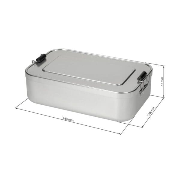 Vorratsdose "Aluminium", groß