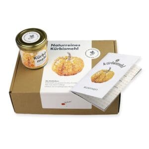 Geschenkbox Kürbismehl