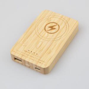 Powerbank Magnetic Bamboo