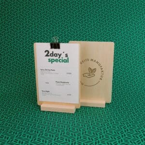 Tischaufsteller Set für A5