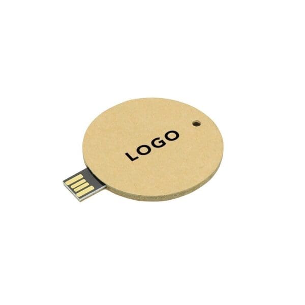 USB Stick Greencard round