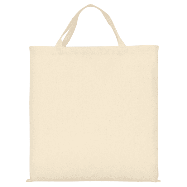 Baumwolltasche - QUADRATISCH, PRAKTISCH, GUT, ca. 140 g/m²