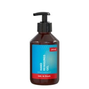 Handreinigungsgel, 250 ml, Body Label (R-PET)