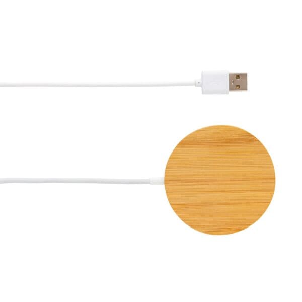 10W Bambus magnetischer Wireless Charger