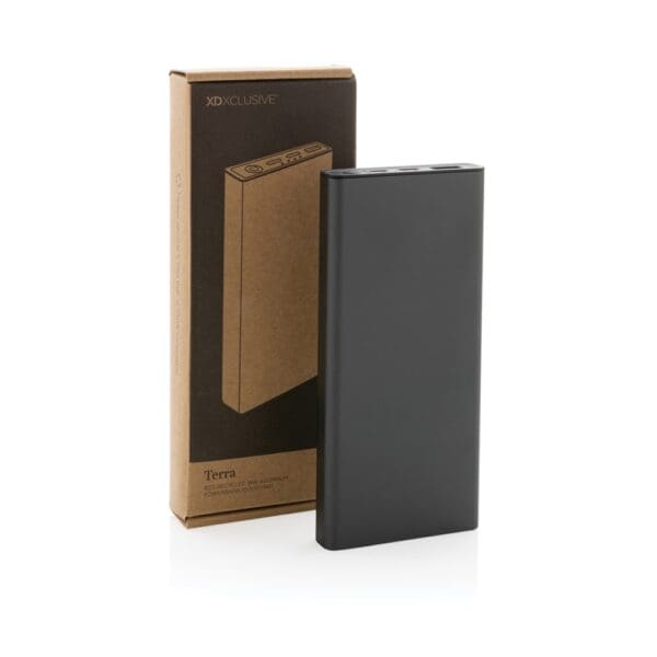 18W-Aluminium-Powerbank Terra RCS recycelt 10.000mAh