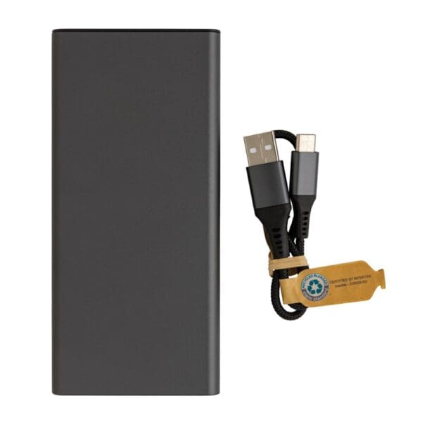 18W-Aluminium-Powerbank Terra RCS recycelt 10.000mAh