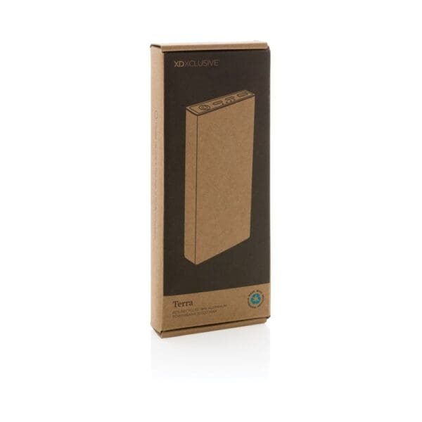 18W-Aluminium-Powerbank Terra RCS recycelt 10.000mAh