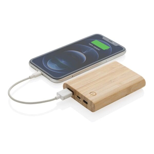 Bambus-Powerbank 5.000mAh