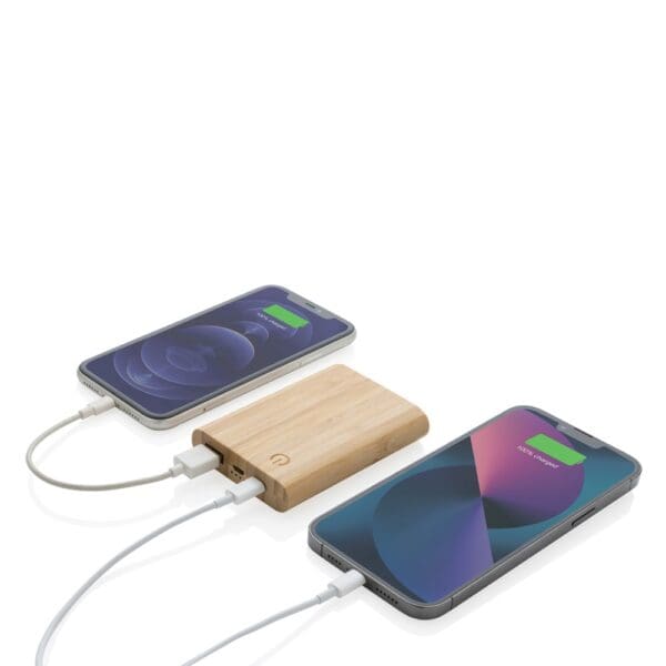 Bambus-Powerbank 5.000mAh