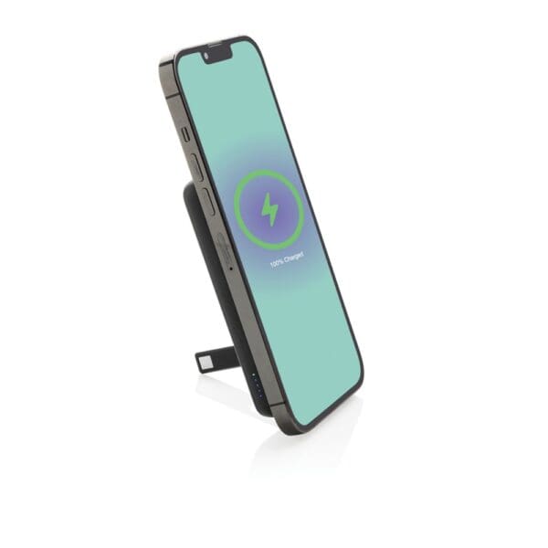 Bambus-Powerbank Zen 5000mAh 5W magnetisch aus RCS rPlastik