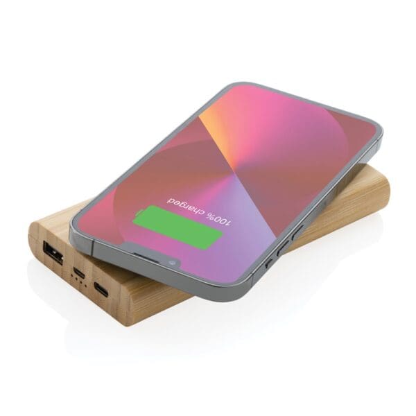 Bambus-Wireless-Powerbank 8.000mAh