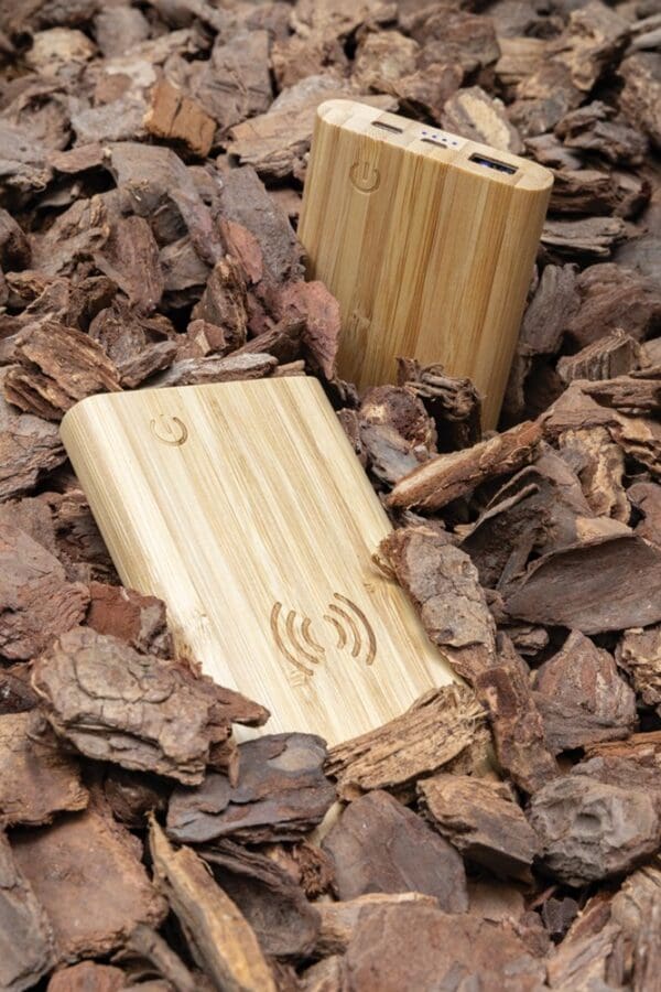 Bambus-Wireless-Powerbank 8.000mAh