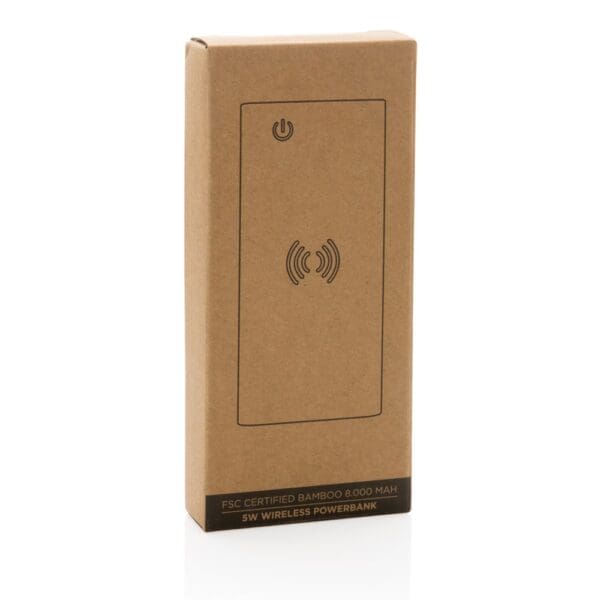 Bambus-Wireless-Powerbank 8.000mAh