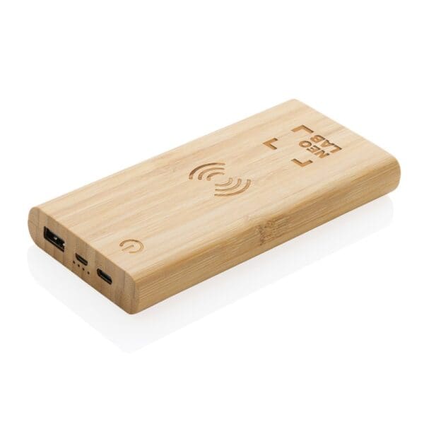 Bambus-Wireless-Powerbank 8.000mAh