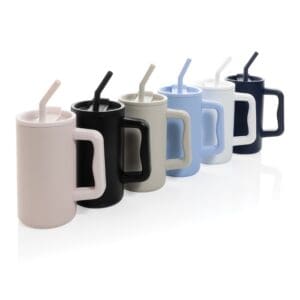 Becher Cube aus RCS recyceltem Stahl 800ml