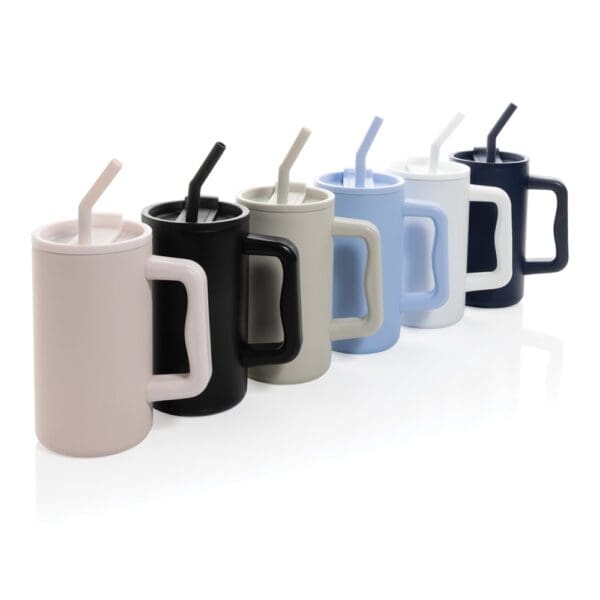 Becher Cube aus RCS recyceltem Stahl 800ml