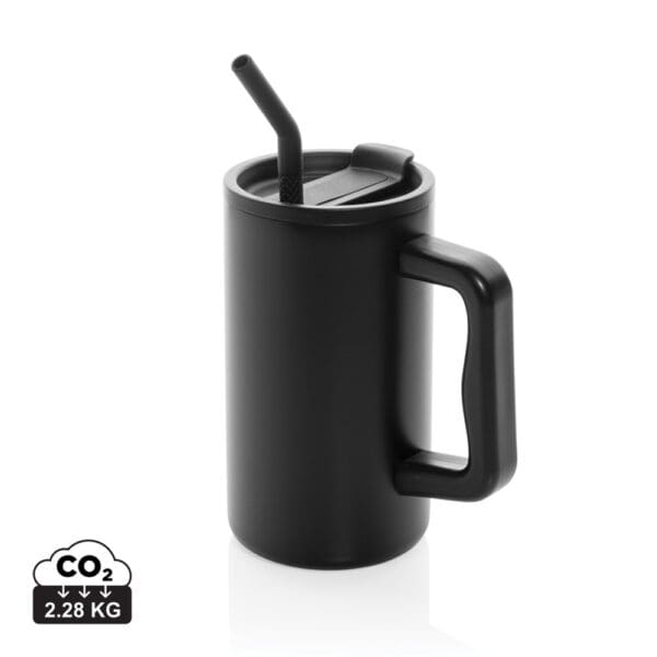 Becher Cube aus RCS recyceltem Stahl 800ml