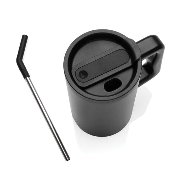Becher Cube aus RCS recyceltem Stahl 800ml
